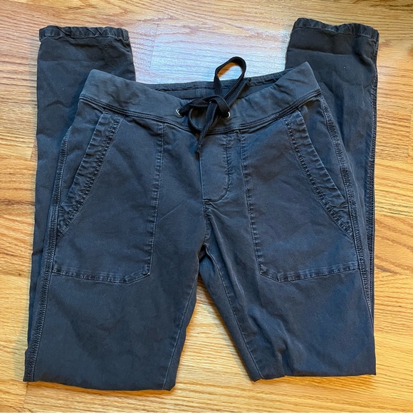 Standard James Perse faded black elastic drawstring pants size XS - Picture 3 of 7